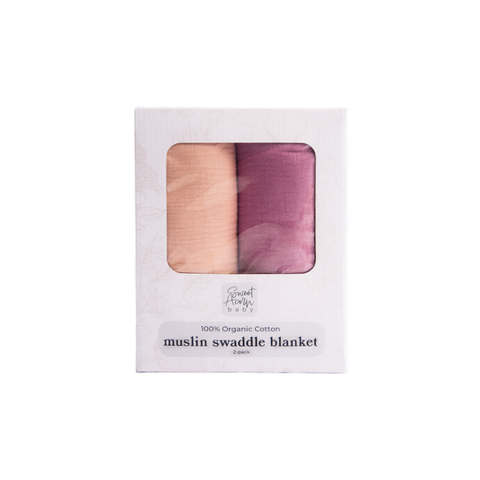 Bloom Swaddle Blanket Set | 2-Pack