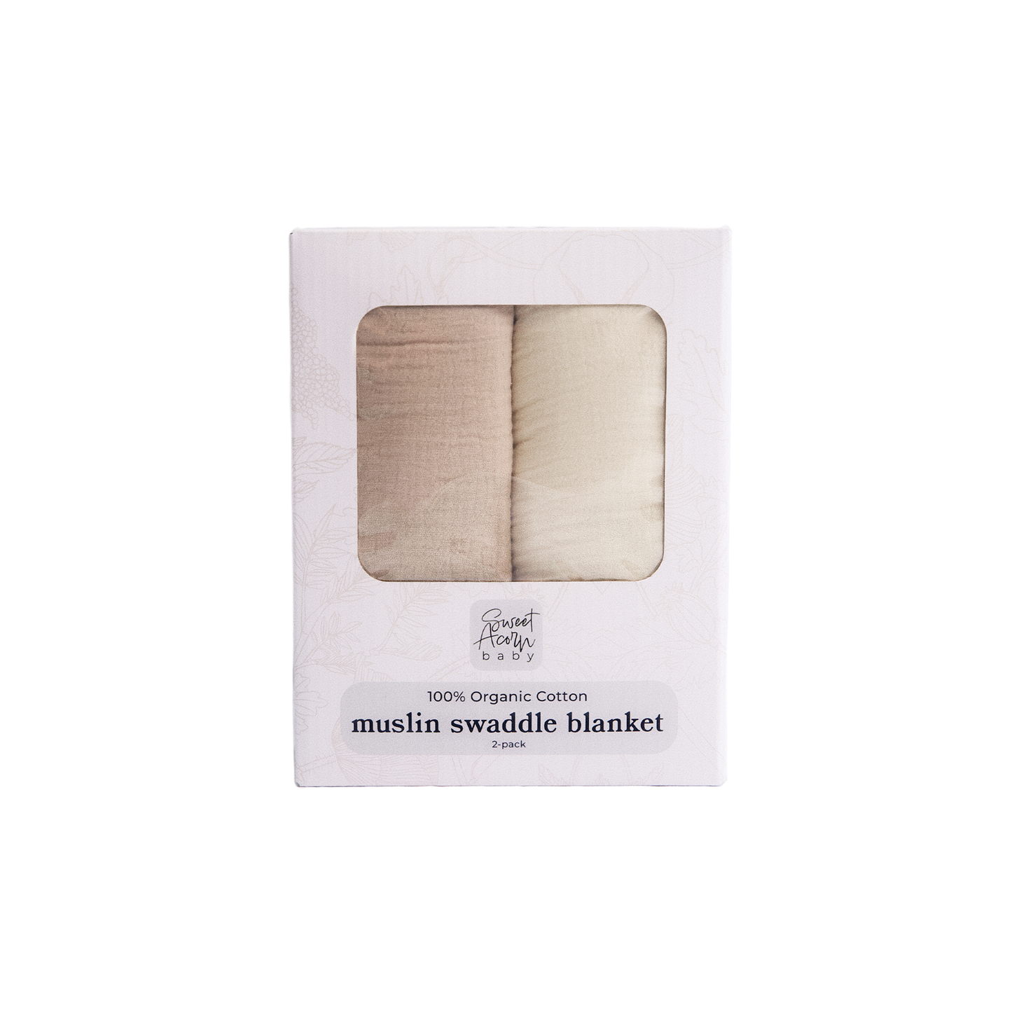 Cream Swaddle Blanket Set | 2-Pack