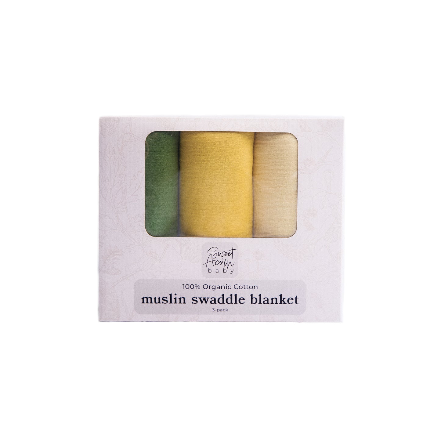 Lemon Swaddle Blanket Set | 3-Pack